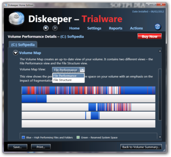 Diskeeper Home Edition screenshot 3