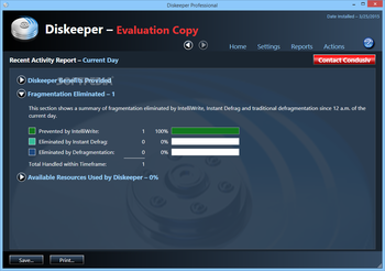 Diskeeper Professional screenshot 14