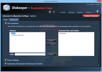 Diskeeper Professional screenshot 6