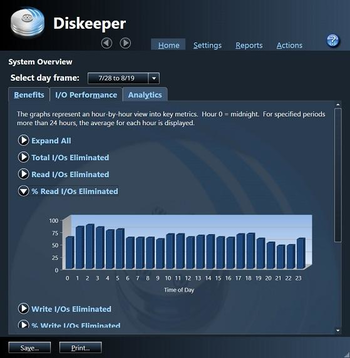 Diskeeper Server screenshot 2