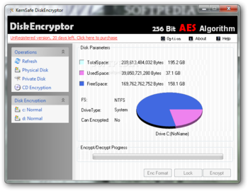 DiskEncryptor screenshot