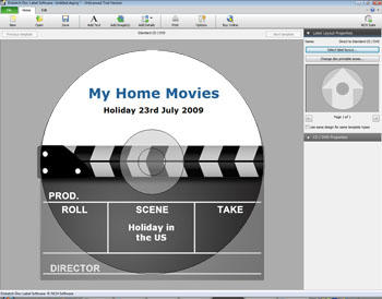 Disketch Free DVD and CD Label Maker screenshot