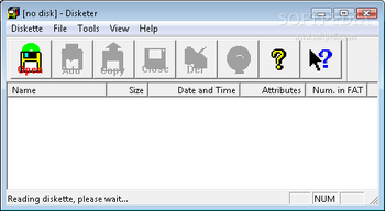 Disketer screenshot