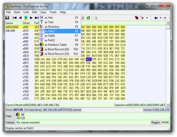 DiskExplorer for FAT screenshot 3
