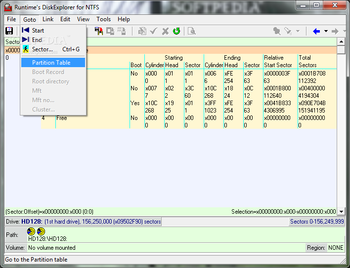DiskExplorer for NTFS screenshot 3