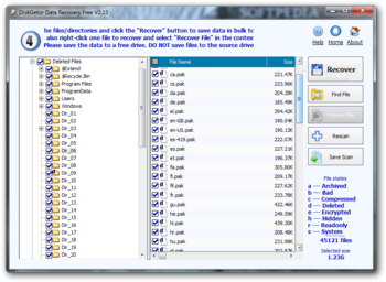 DiskGetor Data Recovery Free screenshot 4