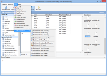 DiskInternals Access Recovery screenshot 3