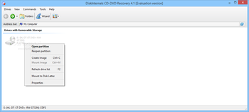 DiskInternals CD and DVD Recovery screenshot