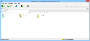 DiskInternals CD and DVD Recovery screenshot 2
