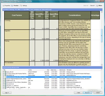 DiskInternals Excel Recovery screenshot 3