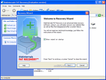 DiskInternals FAT Recovery screenshot 2