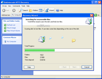 DiskInternals NTFS Recovery screenshot 2