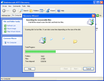 DiskInternals NTFS Recovery screenshot 3