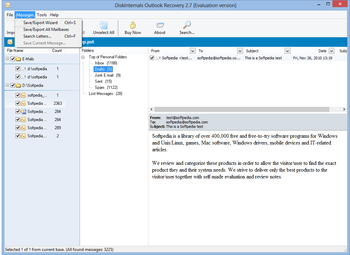 DiskInternals Outlook Recovery screenshot 3