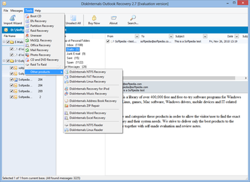 DiskInternals Outlook Recovery screenshot 4