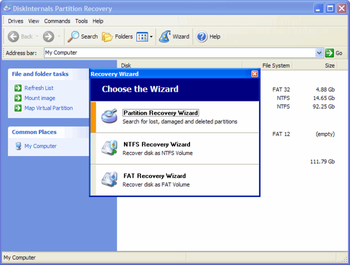 DiskInternals Partition Recovery screenshot 2