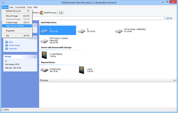 DiskInternals Raid Recovery screenshot 2
