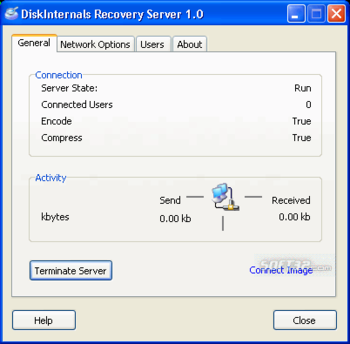 DiskInternals Recovery Server screenshot 2