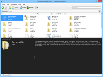 DiskInternals Uneraser screenshot 2