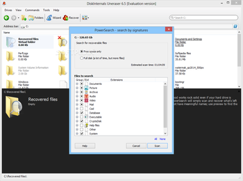 DiskInternals Uneraser screenshot 3