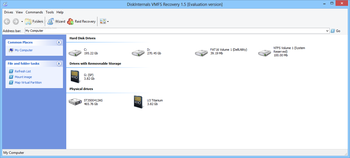 DiskInternals VMFS Recovery screenshot