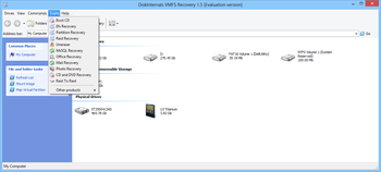 DiskInternals VMFS Recovery screenshot 5