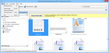 DiskInternals Word Recovery screenshot 3