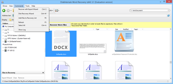 DiskInternals Word Recovery screenshot 4