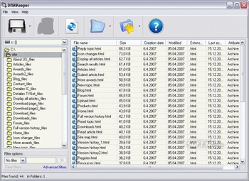 DISKKeeper screenshot 3
