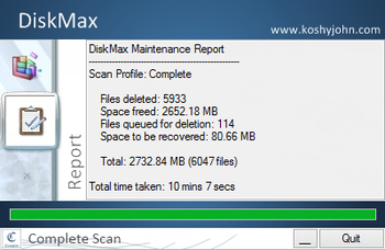 DiskMax screenshot 11