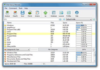 DiskSavvy Pro screenshot 2