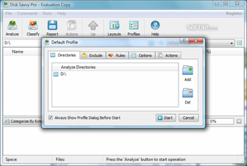 DiskSavvy Pro screenshot 3