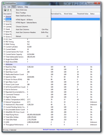 DiskSmartView screenshot 2