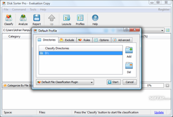DiskSorter Pro screenshot 3