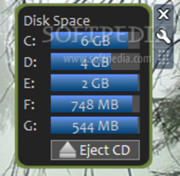 DiskSpace screenshot