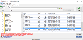 DiskTuna DFR - Deleted File Recovery screenshot 3