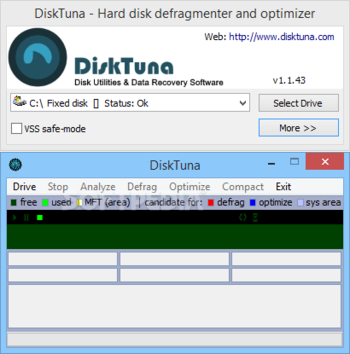 DiskTuna screenshot