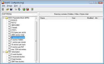 DiskXS screenshot