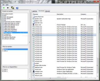 DispatchMon screenshot 2