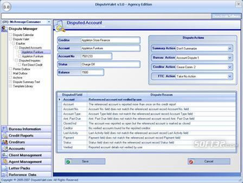 DisputeValet Express Edition screenshot 3