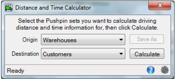 Distance and Time Calculator screenshot