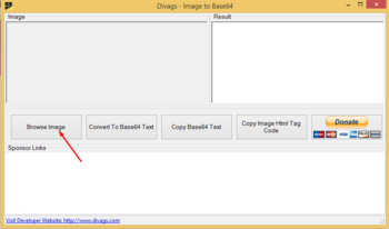 Divags Image to Base64 screenshot