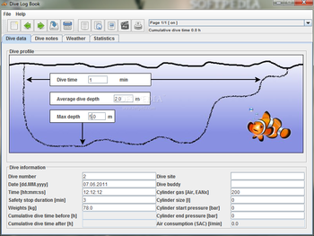 Dive Log Book screenshot