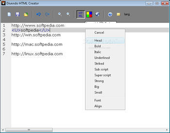 Divendo HTML Creator screenshot 3