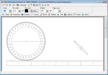 Dividers and Ruler screenshot