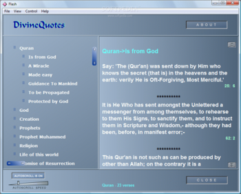 DivineQuotes screenshot
