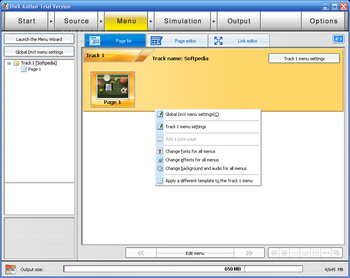 DivX Author screenshot 2