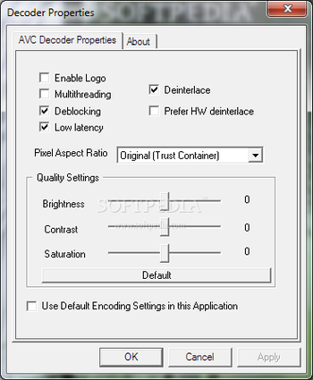 DivX H.264 decoder screenshot