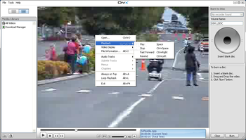 DivX Player (with DivX Codec) for 2K/XP screenshot