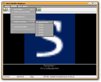DivX Subtitle Displayer screenshot 2